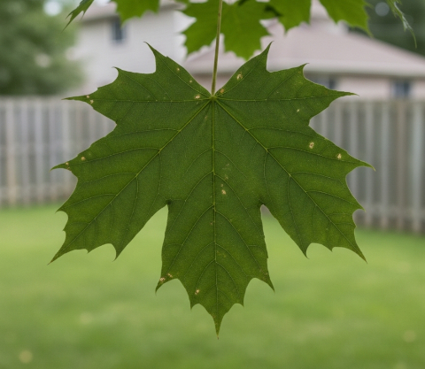 natural-green-maple-leaf-ontario